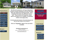 Desktop Screenshot of oldworldrentals.com